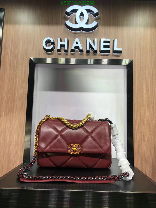 Chanel Bags ( 4A )-Diagonal-,Code: YB2250,$: 89USD