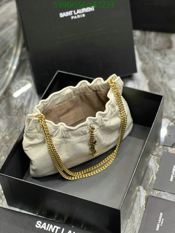 YSL Bag-(Mirror)-Handbag-,Code: LB7233,$: 199USD