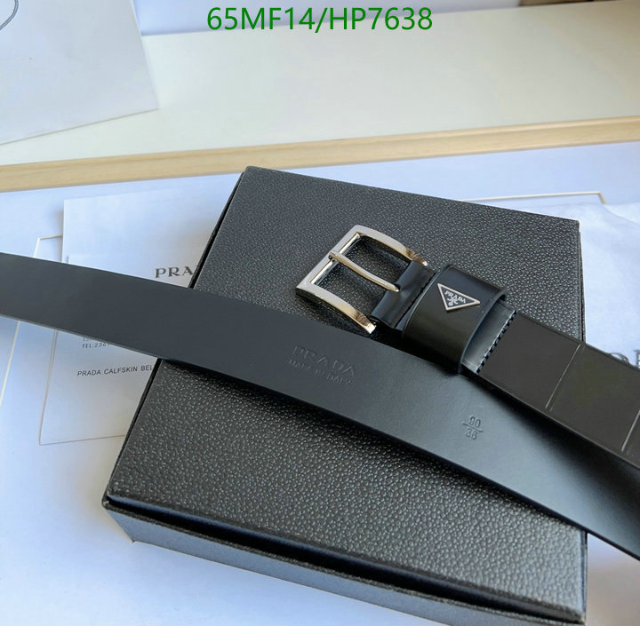 Belts-Prada, Code: HP7638,$: 65USD