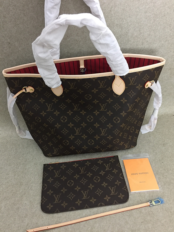 LV Bags-(Mirror)-Neverfull-,Code：LB042109,