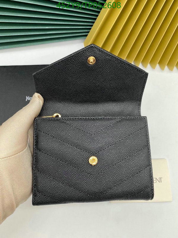 YSL Bag-(4A)-Wallet-,Code: TP052608,$: 45USD