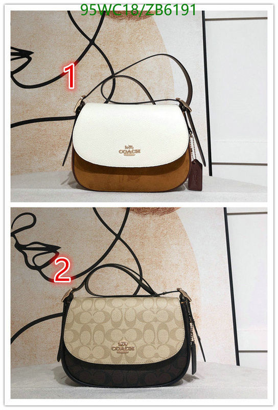 Coach Bag-(4A)-Diagonal-,Code: ZB6191,$: 95USD