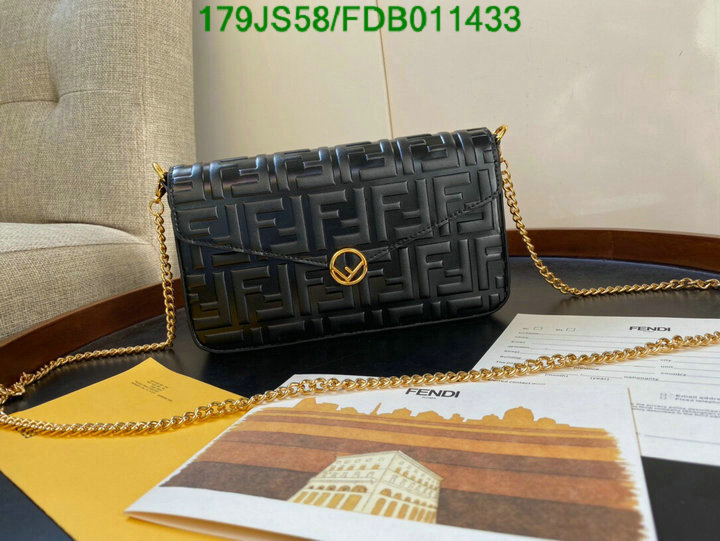 Fendi Bag-(Mirror)-Diagonal-,Code: FDB011433,$: 179USD