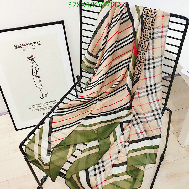 Scarf-Burberry, Code: KM4097,$: 32USD