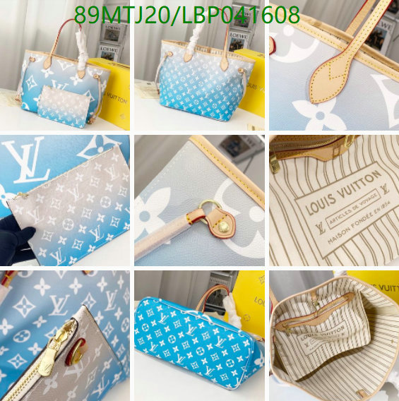 LV Bags-(4A)-Neverfull-,Code: LBP041608,$: 89USD