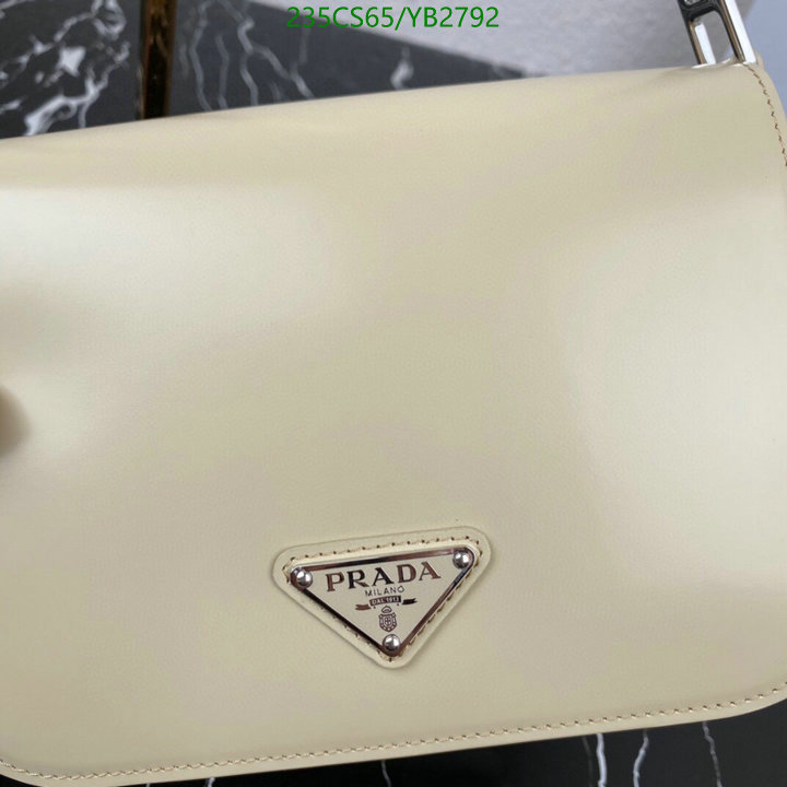 Prada Bag-(Mirror)-Diagonal-,Code: YB2792,$: 235USD