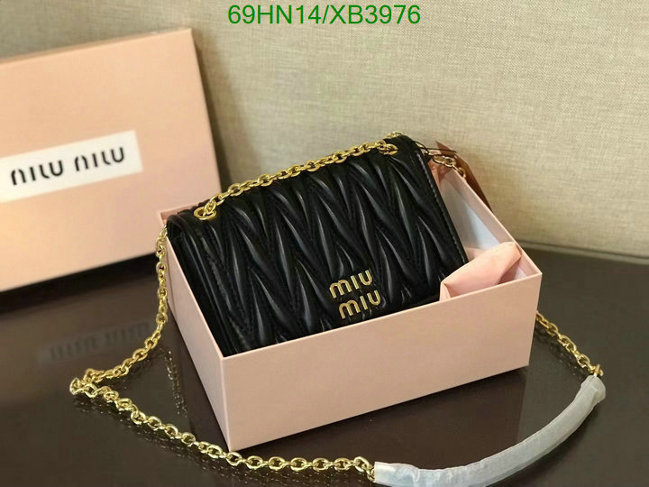 Miu Miu Bag-(4A)-Diagonal-,Code: XB3976,$: 69USD