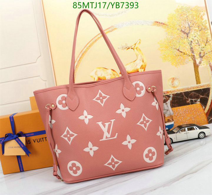 LV Bags-(4A)-Neverfull-,Code: YB7393,$: 85USD