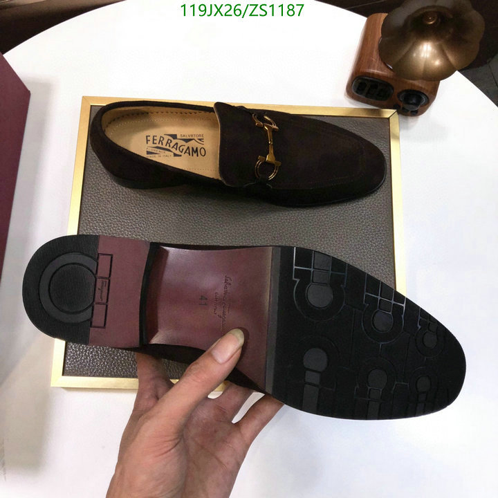 Men shoes-Ferragamo, Code: ZS1187,$: 119USD