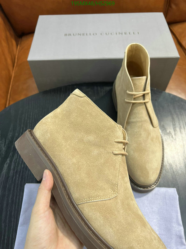 Men shoes-Brunello Cucinelli, Code: HS2969,$: 195USD