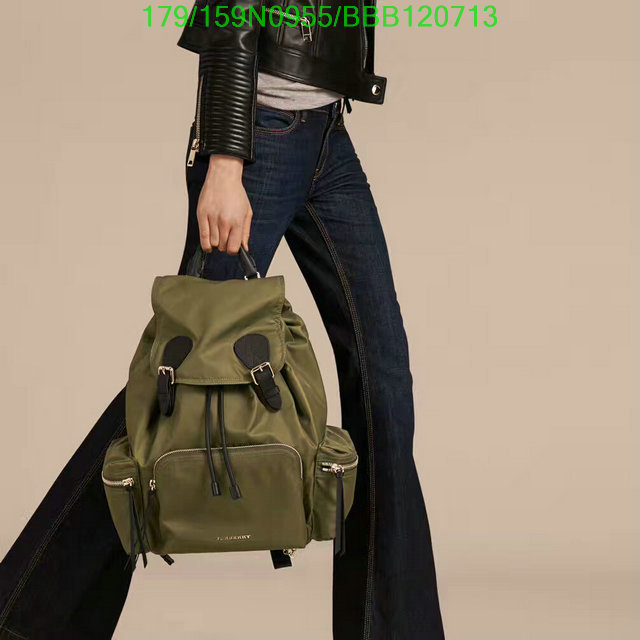 Burberry Bag-(Mirror)-Backpack-,Code:BBB120713,$: 179USD