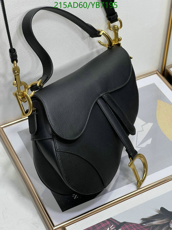 Dior Bags -(Mirror)-Saddle-,Code: YB7195,$: 215USD