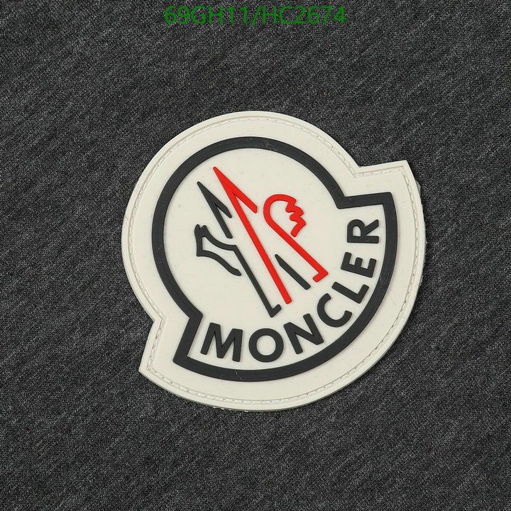 Clothing-Moncler, Code: HC2674,$: 69USD