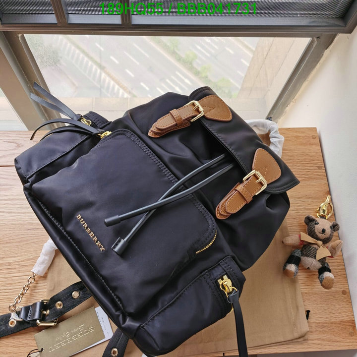 Burberry Bag-(Mirror)-Backpack-,Code: BBB041731,$: 189USD