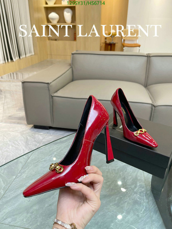 Women Shoes-YSL, Code: HS6714,$: 129USD