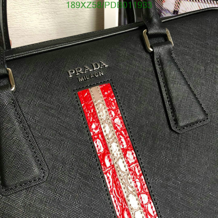 Prada Bag-(Mirror)-Handbag-,Code: PDB011933,$:189USD