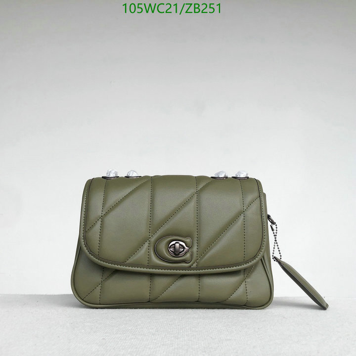 Coach Bag-(4A)-Diagonal-,Code: ZB251,$: 105USD