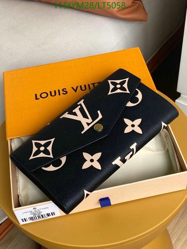 LV Bags-(Mirror)-Wallet-,Code: LT5058,$: 119USD