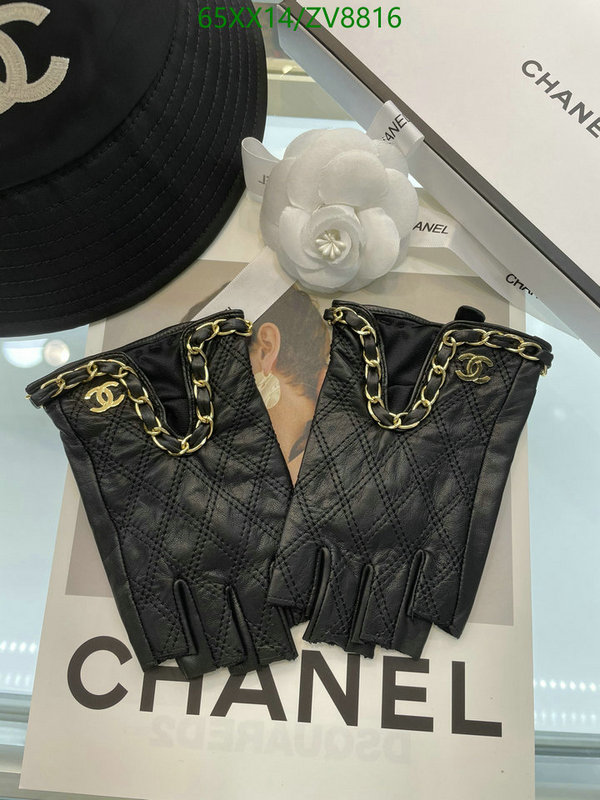 Gloves-Chanel, Code: ZV8816,$: 65USD