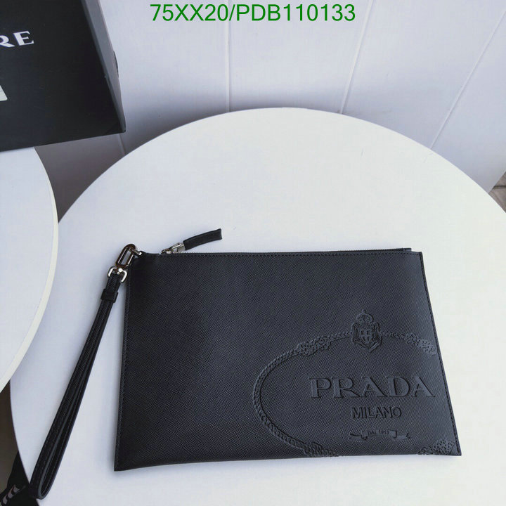 Prada Bag-(Mirror)-Clutch-,Code: PDB110133,$:75USD