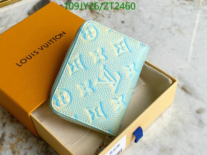 LV Bags-(Mirror)-Wallet-,Code: ZT2460,$: 109USD