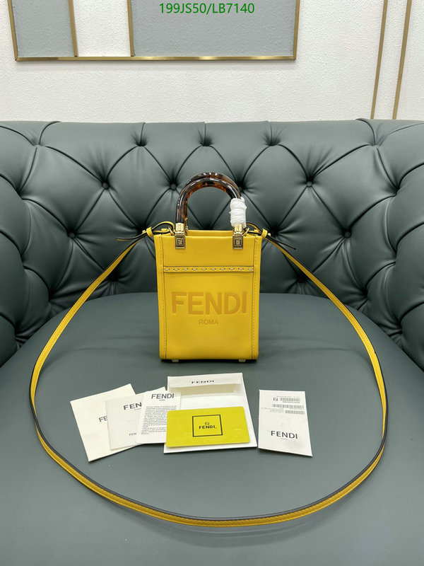 Fendi Bag-(Mirror)-Sunshine,Code: LB7140,$: 199USD