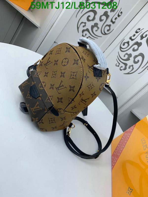 LV Bags-(4A)-Backpack-,Code: LB031208,$: 59USD