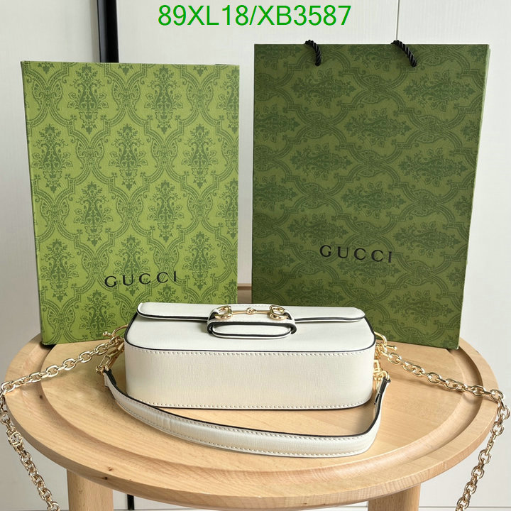 Gucci Bag-(4A)-Horsebit-,Code: XB3587,$: 89USD