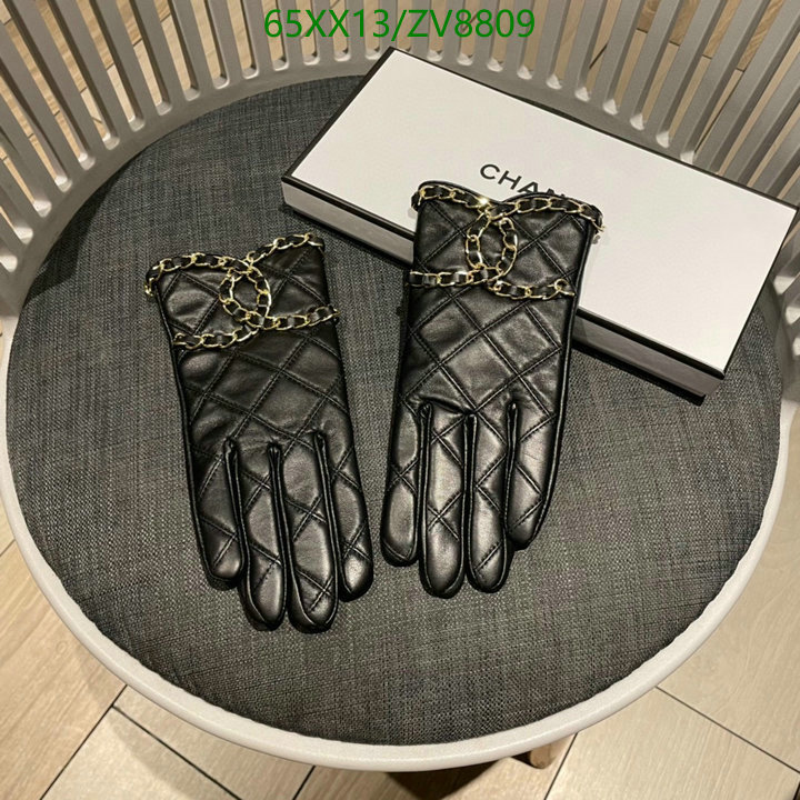 Gloves-Chanel, Code: ZV8809,$: 65USD