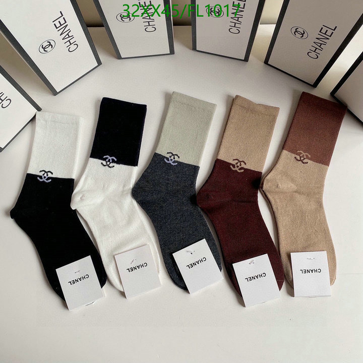 Sock-Chanel,Code: FL1017,$: 32USD