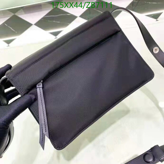 Prada Bag-(Mirror)-Diagonal-,Code: ZB7111,$: 175USD