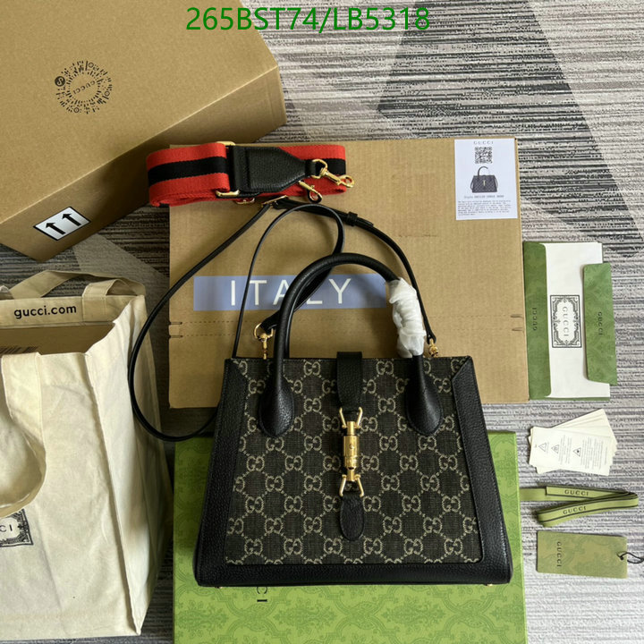 Gucci Bag-(Mirror)-Handbag-,Code: LB5318,$: 265USD