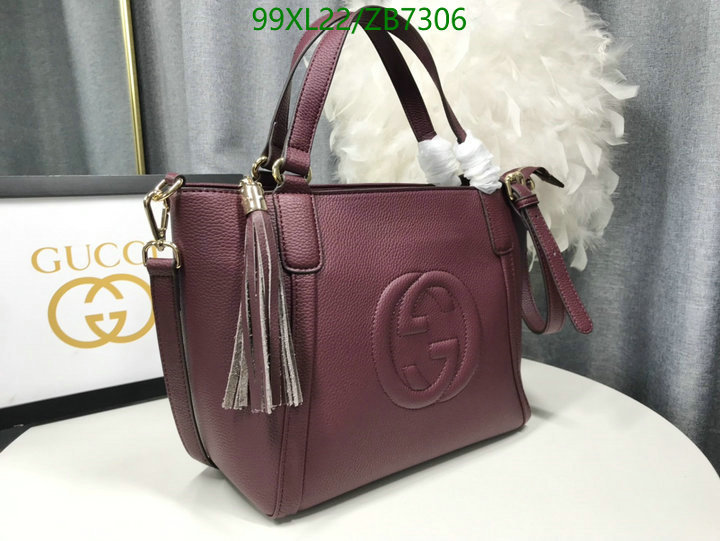 Gucci Bag-(4A)-Handbag-,Code: ZB7306,$: 99USD