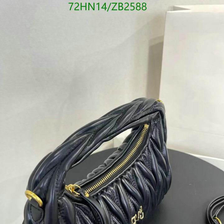 Miu Miu Bag-(4A)-Diagonal-,Code: ZB2588,$: 72USD