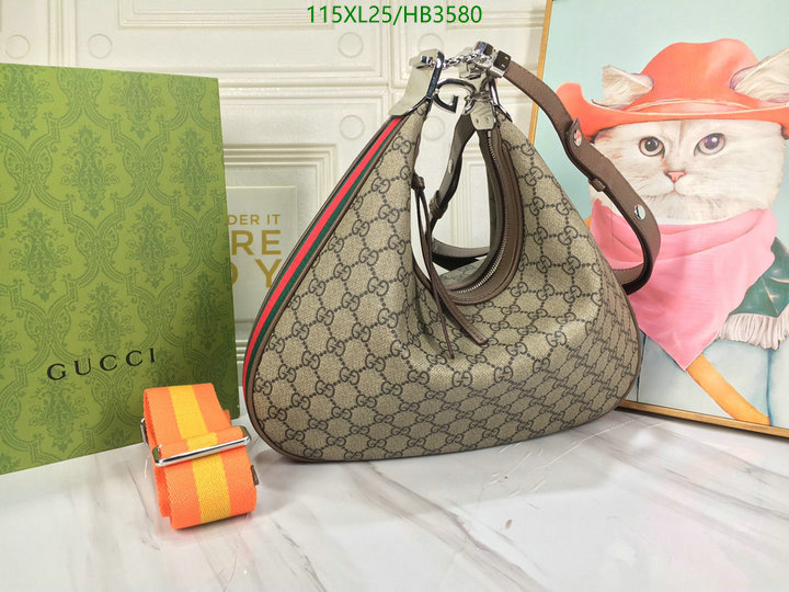 Gucci Bag-(4A)-Diagonal-,Code: HB3580,$: 115USD