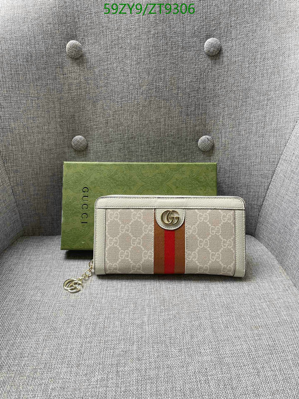 Gucci Bag-(4A)-Wallet-,Code: ZT9306,$: 59USD