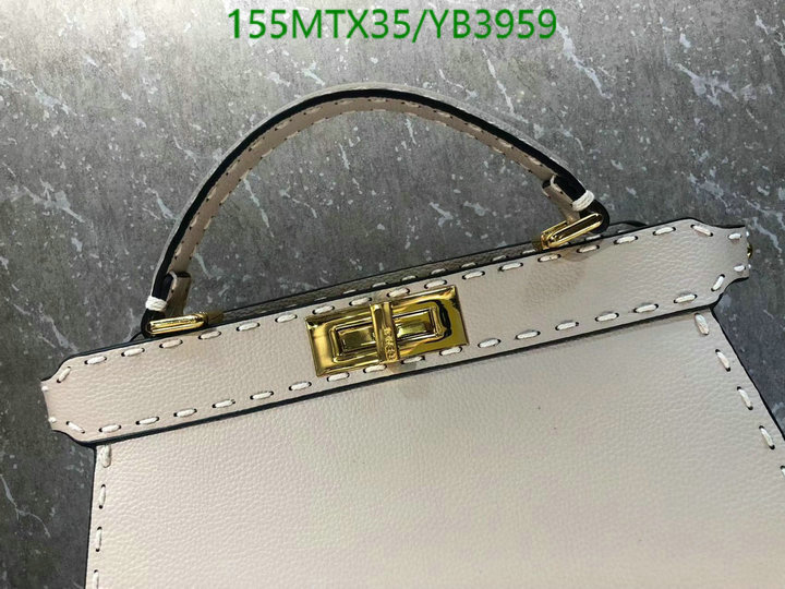 Fendi Bag-(4A)-Peekaboo,Code: YB3959,$: 155USD