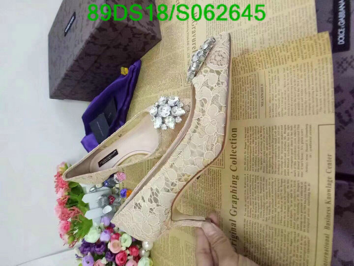 Women Shoes-D&G, Code: S062645,$: 89USD