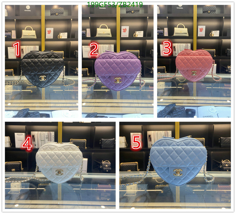 Chanel Bags -(Mirror)-Diagonal-,Code: ZB2419,$: 199USD