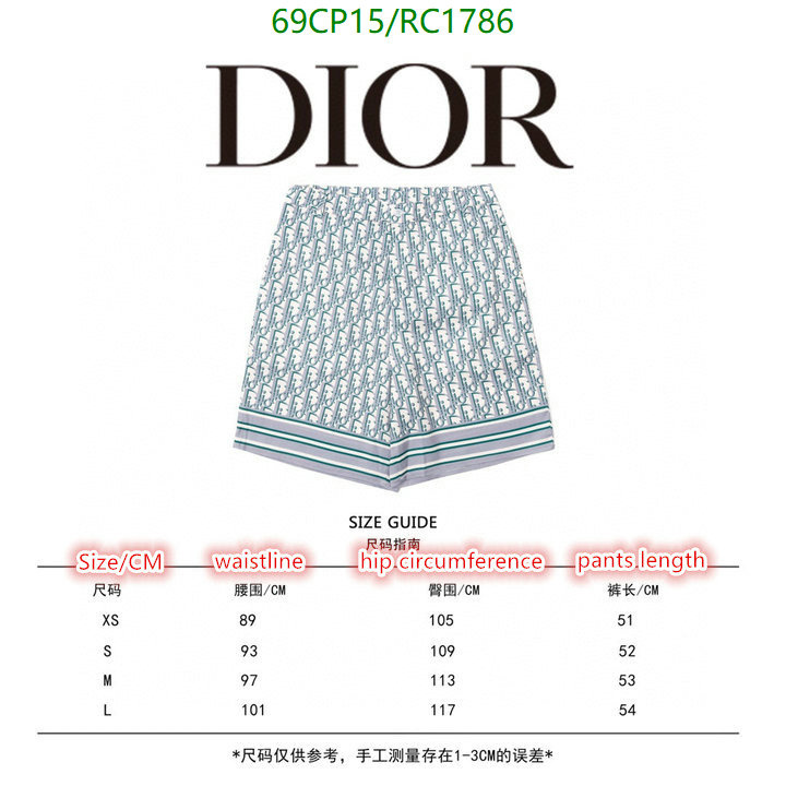 Clothing-Dior, Code: RC1786,$: 69USD