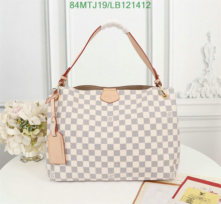 LV Bags-(4A)-Handbag Collection-,Code: LB121412,$: 84USD