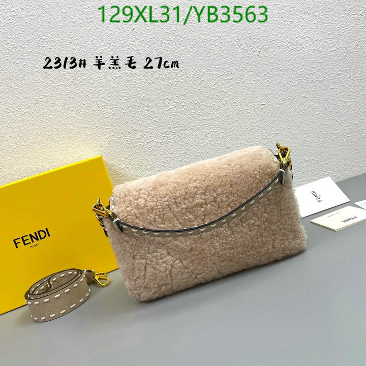 Fendi Bag-(4A)-Baguette-,Code: YB3563,$: 129USD