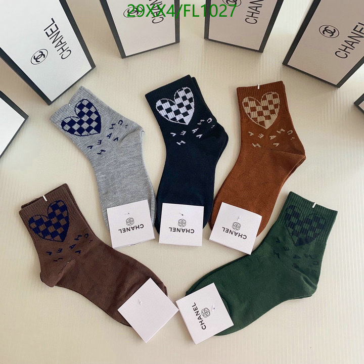 Sock-Chanel,Code: FL1026,$: 29USD