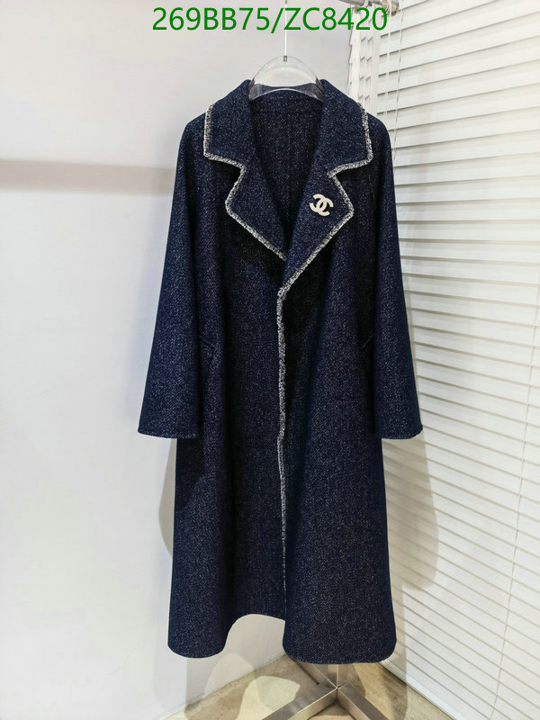 Down jacket Women-Chanel, Code: ZC8420,$: 269USD