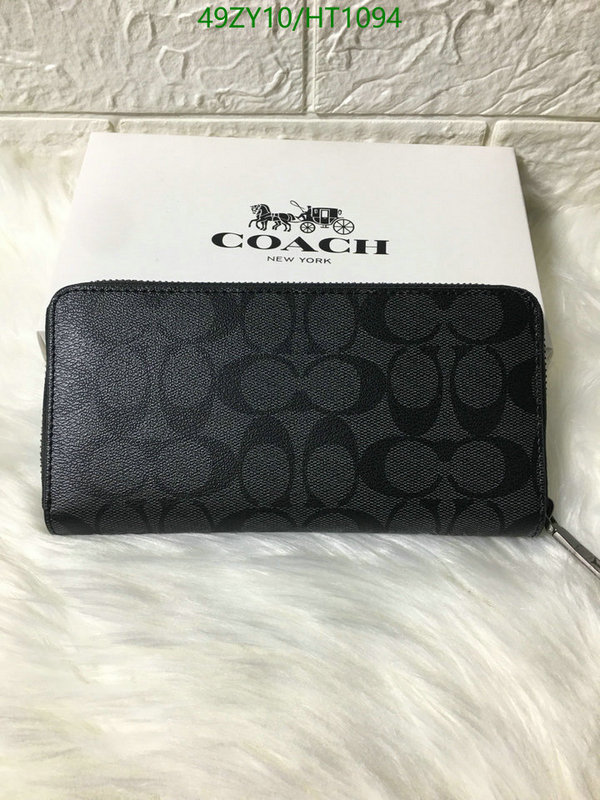 Coach Bag-(4A)-Wallet-,Code: HT1094,$: 49USD