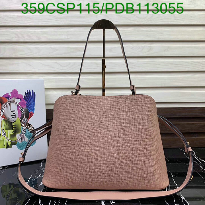 Prada Bag-(Mirror)-Handbag-,Code: PDB113055,$: 359USD