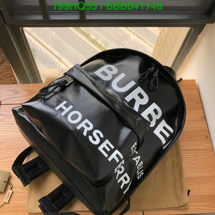 Burberry Bag-(Mirror)-Backpack-,Code: BBB041748,$: 199USD