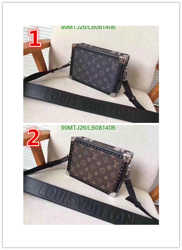 LV Bags-(4A)-Petite Malle-,Code: LB081406,$:99USD