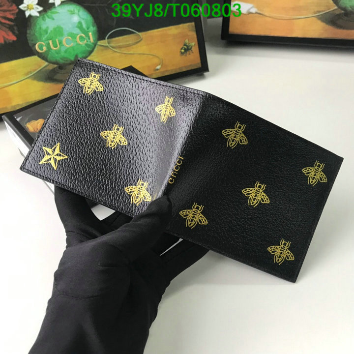 Gucci Bag-(4A)-Wallet-,Code: T060803,$: 39USD