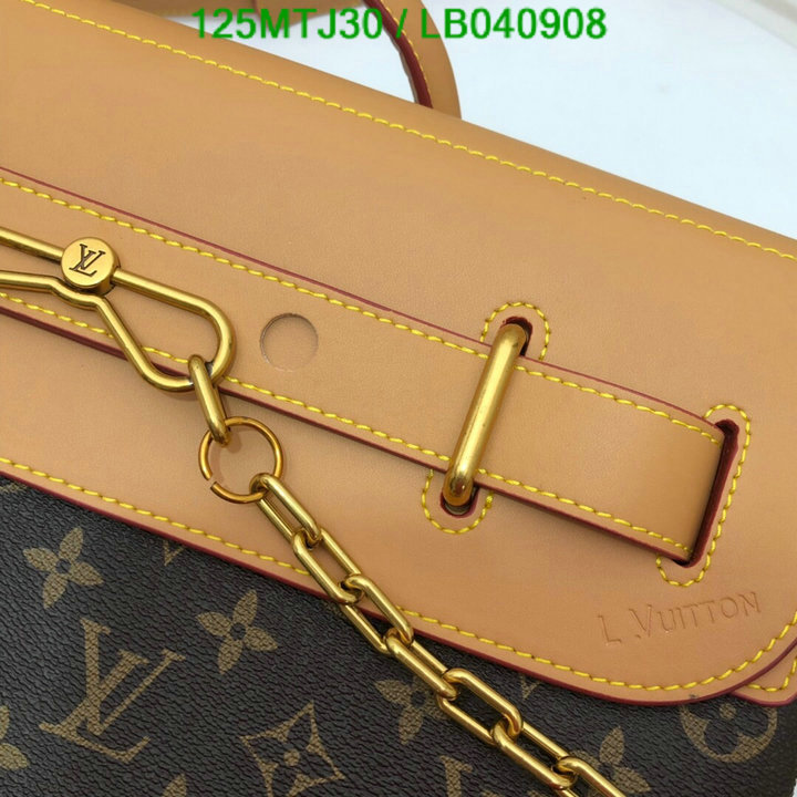 LV Bags-(4A)-Backpack-,Code: LB040908,$: 125USD